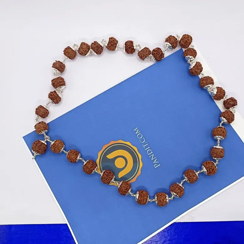 1 Mukhi Mahaguru Mala - To Increase Wealth and Spirituality - Image 4