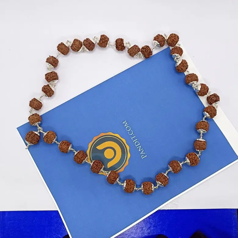 1 Mukhi Mahaguru Mala - To Increase Wealth and Spirituality - Image 5