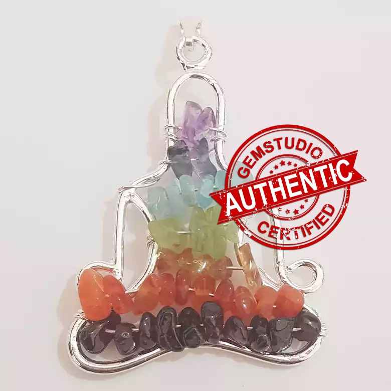7 Chakra Buddha Pendant - Image 5