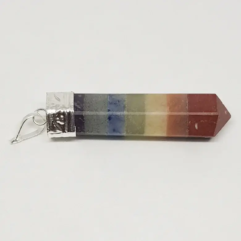 7 Chakra Cap Pencil Pendant - Image 6
