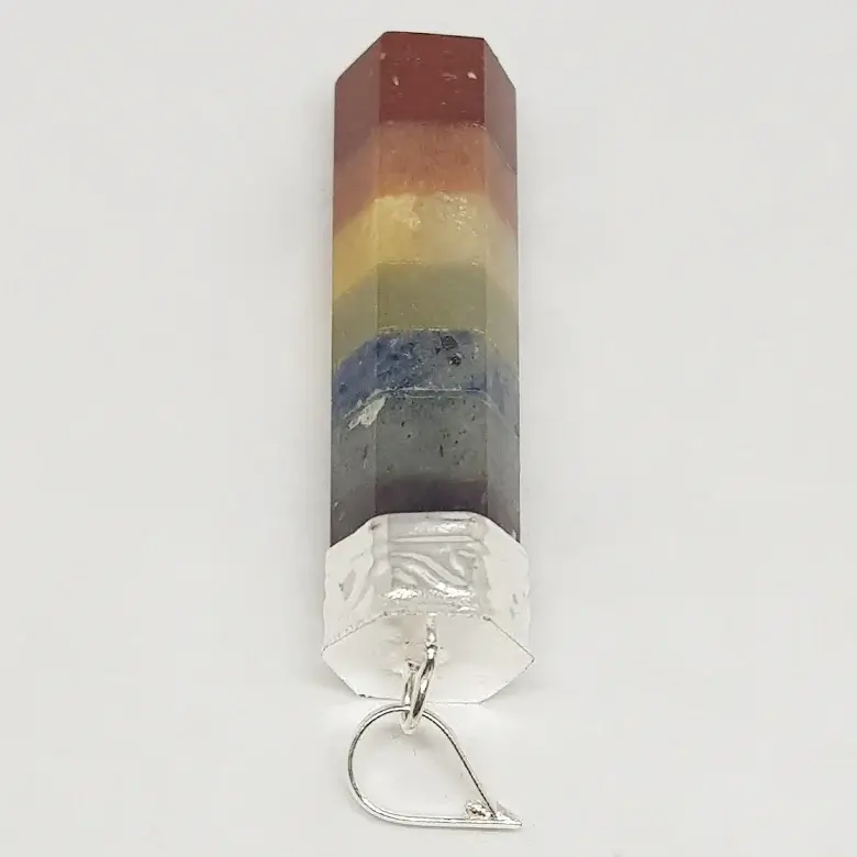 7 Chakra Cap Pencil Pendant - Image 7