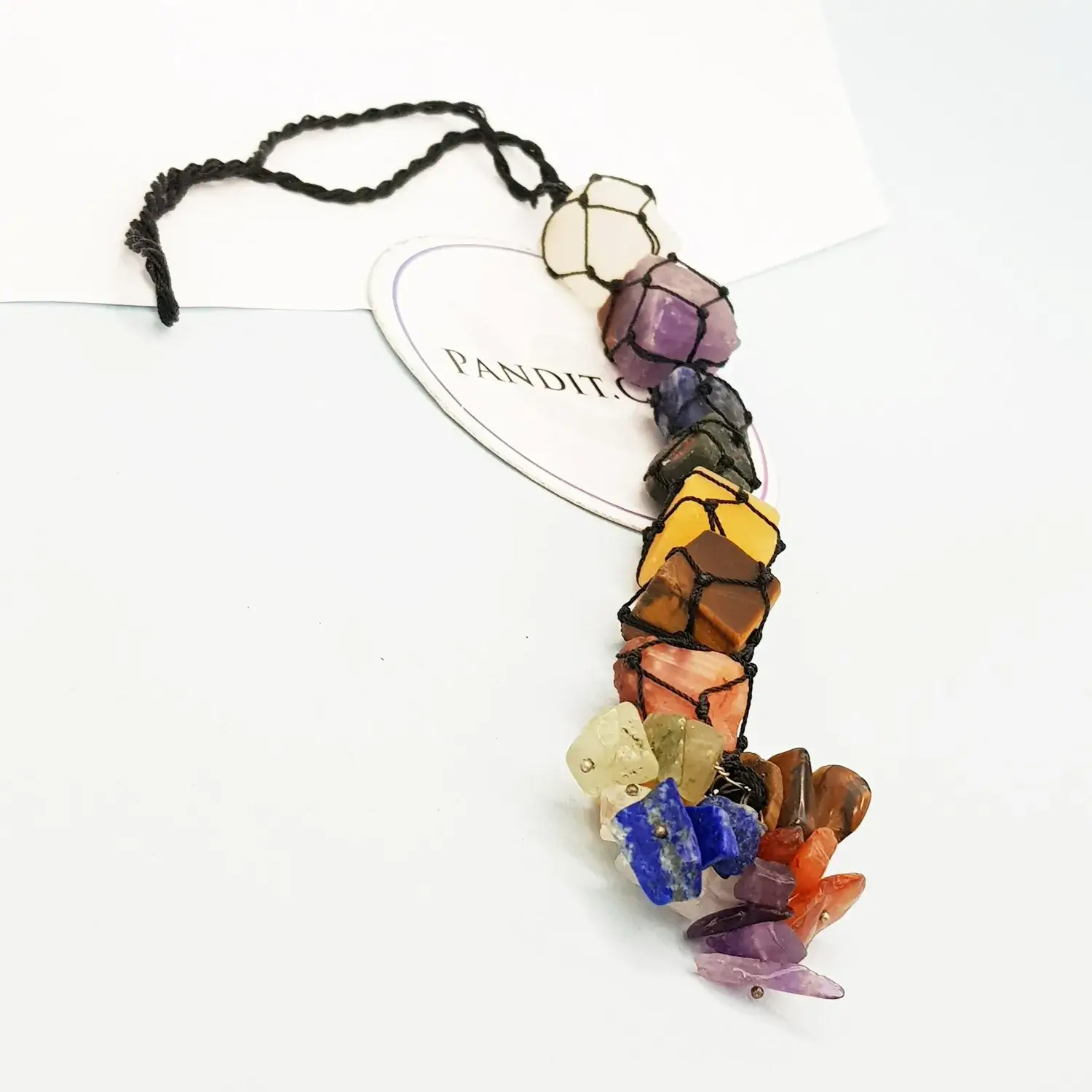 7 Chakra Car Hanging Stones - Image 3