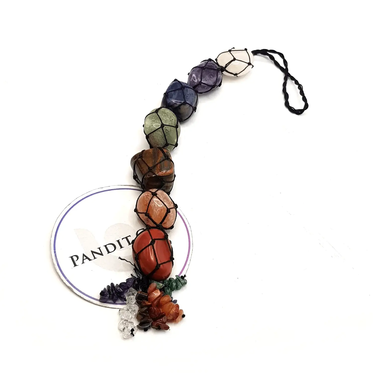 7 Chakra Car Hanging Stones - Image 6