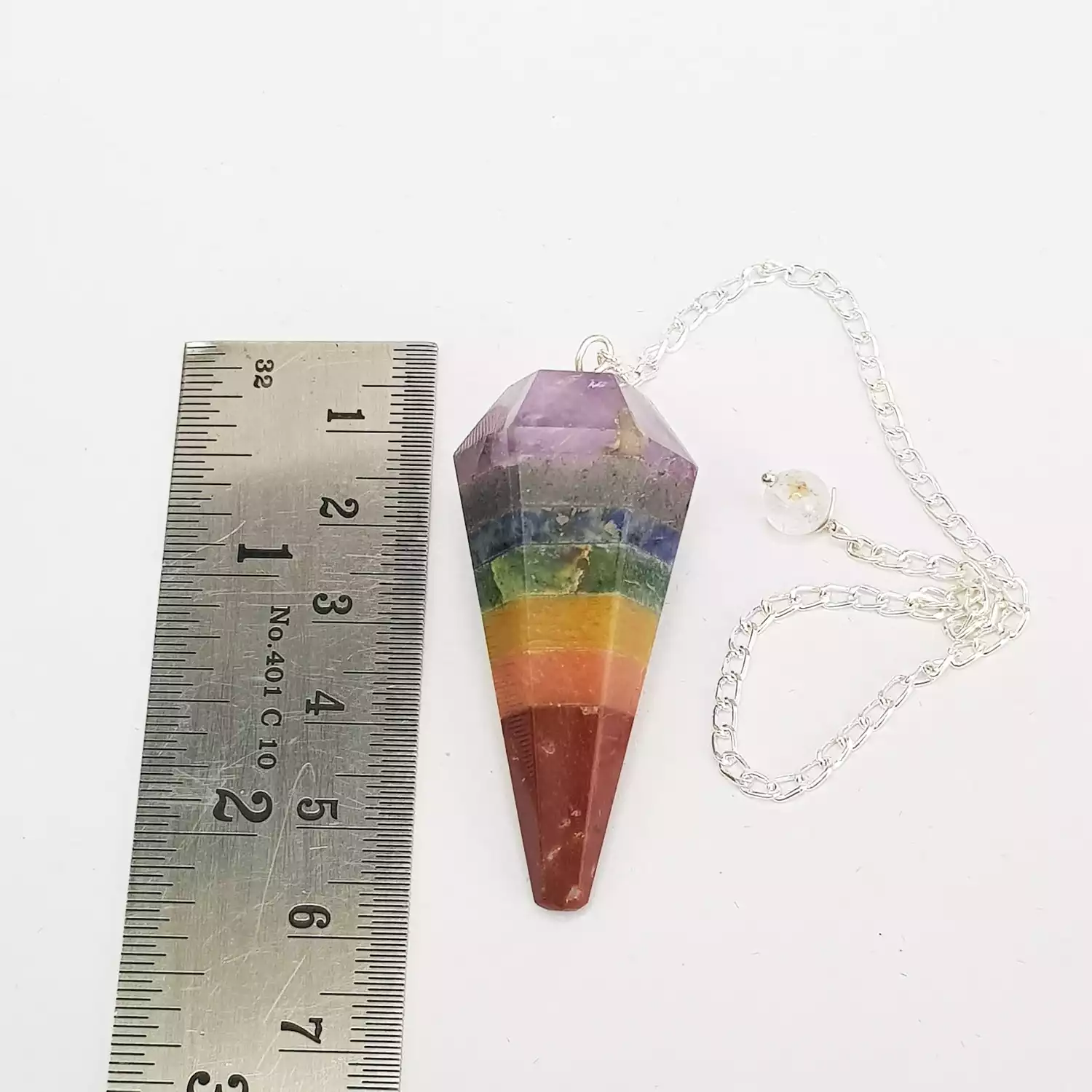 7 Chakra Dowsing Pendulum - Image 4