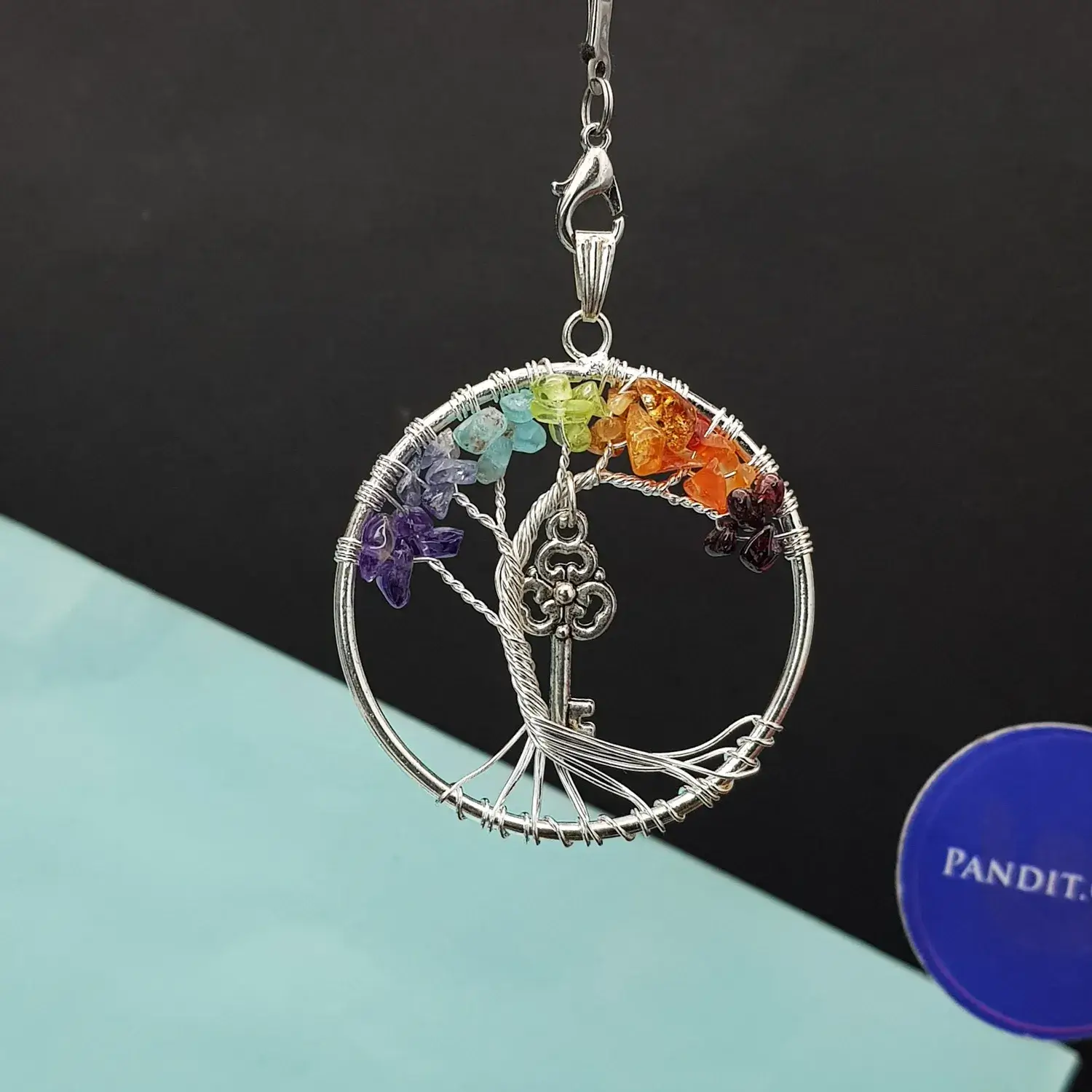 7 Chakra Key Pendant - Image 3