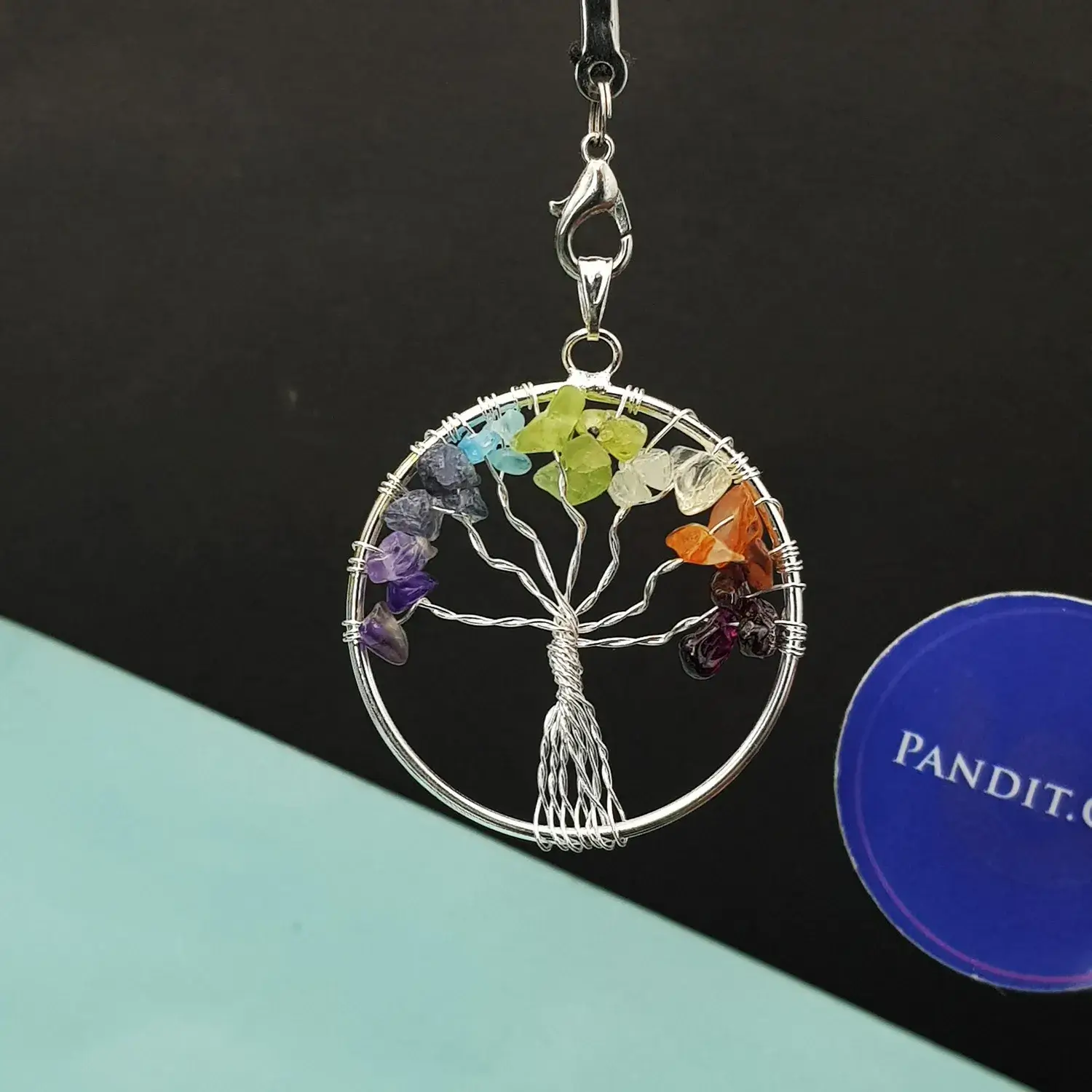 7 Chakra Tree of Life Pendant - Image 3