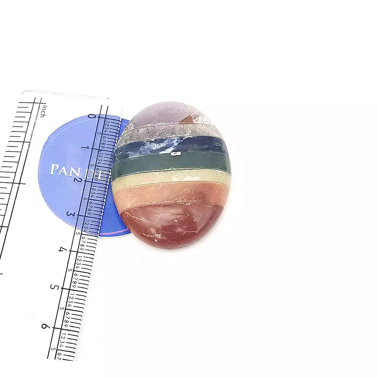 7 Chakra Worry Stone - To Clear Confusion & Divine Protection - Image 6