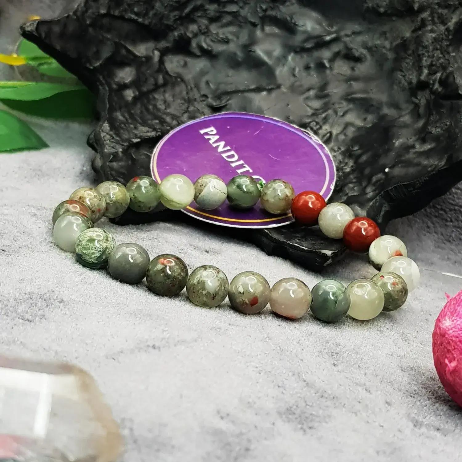 African Turquoise Bracelet - To Be Intelligent and Royal - Image 2