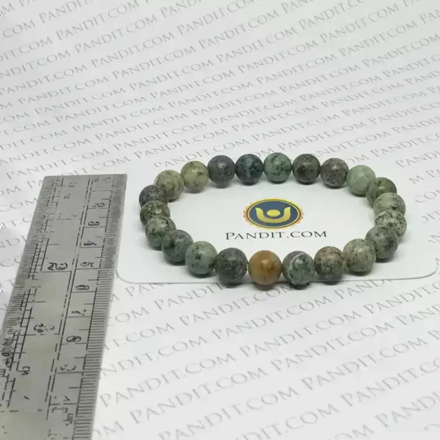 African Turquoise Bracelet - To Be Intelligent and Royal - Image 6