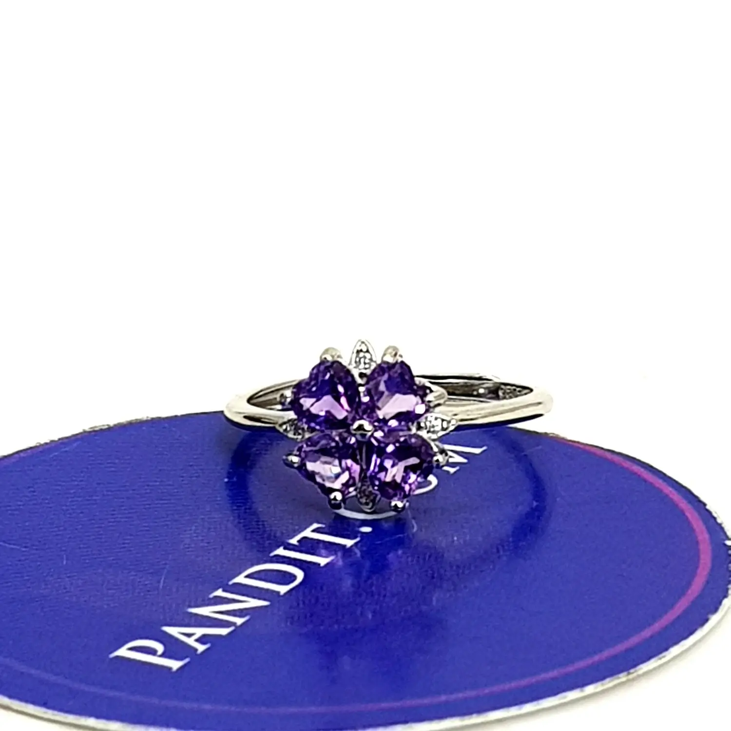 Amethyst Adjustable Ring - Image 5
