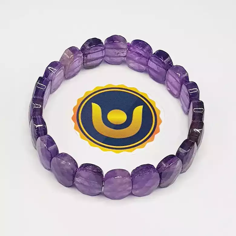 Amethyst Oval Faceted Bracelet - To Grow Business & Finances - Image 10