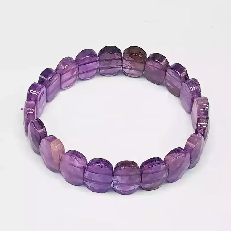 Amethyst Oval Faceted Bracelet - To Grow Business & Finances - Image 8