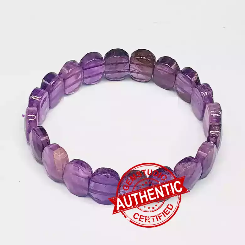 Amethyst Oval Faceted Bracelet - To Grow Business & Finances - Image 9