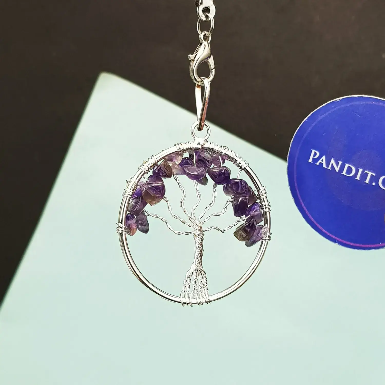 Amethyst Tree of Life Pendant - Image 4