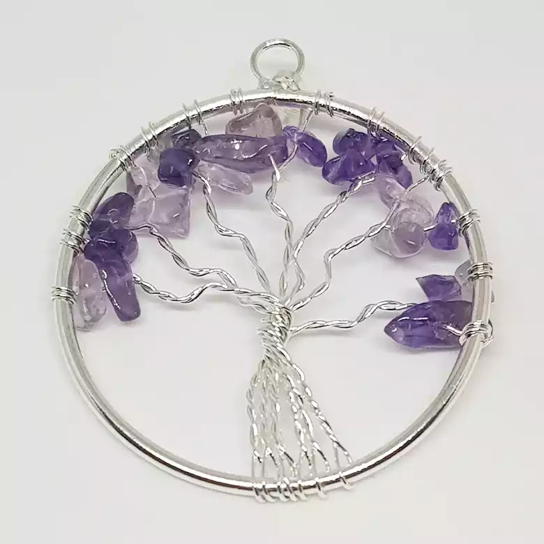 Amethyst Tree of Life Pendant - Image 5