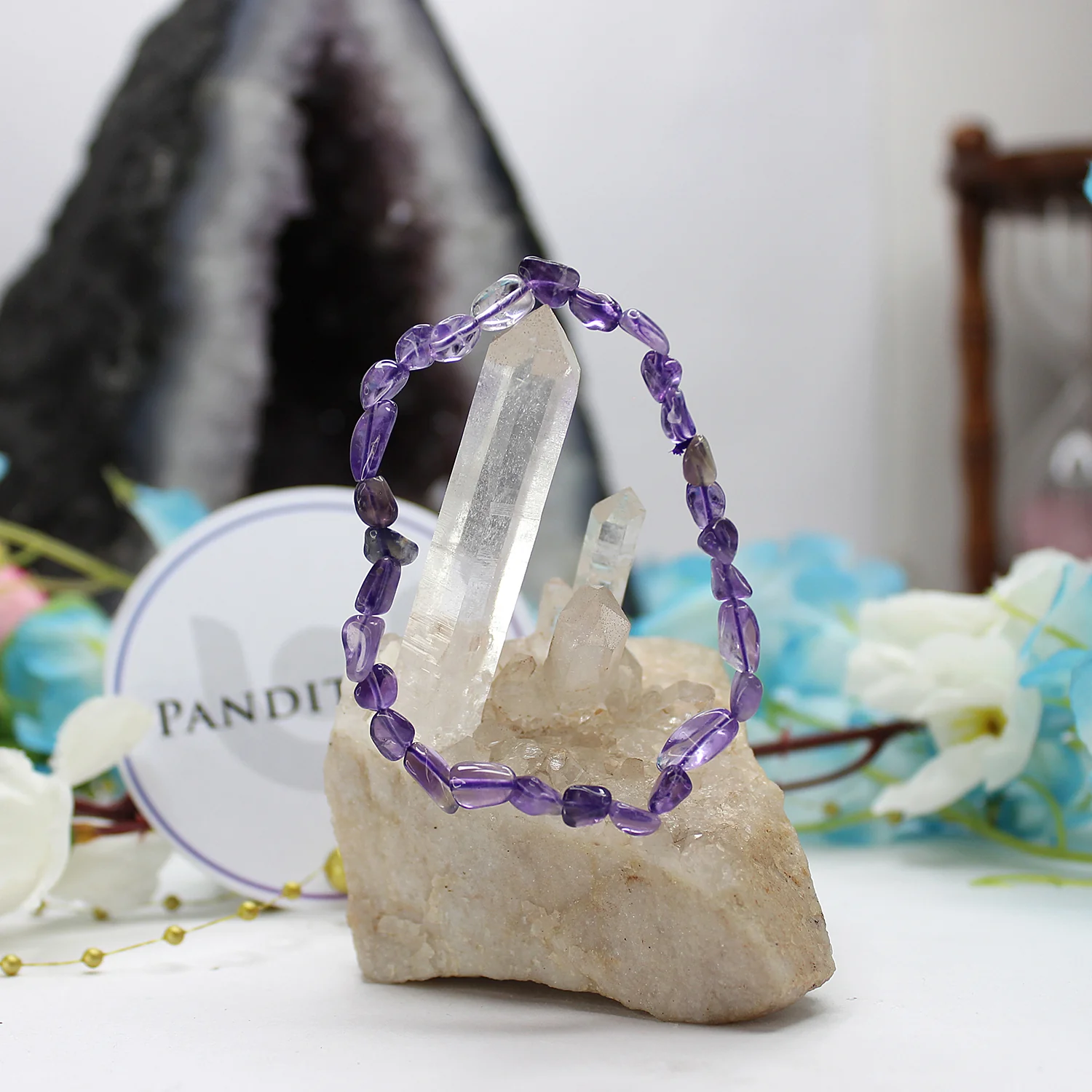 Amethyst Tumble Bracelet - To Stabilize the Financial Status - Image 3