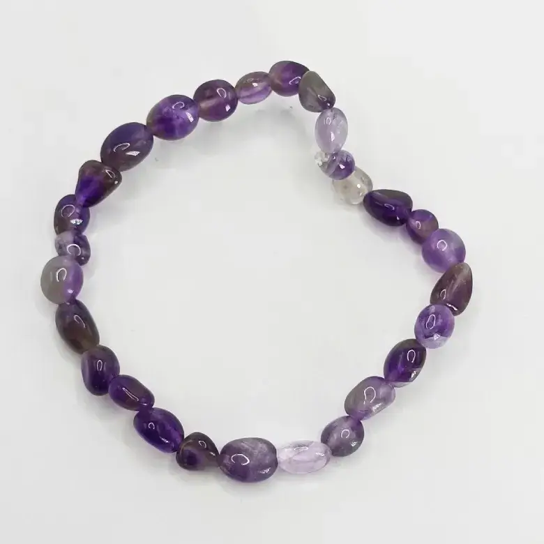 Amethyst Tumble Bracelet - To Stabilize the Financial Status - Image 5