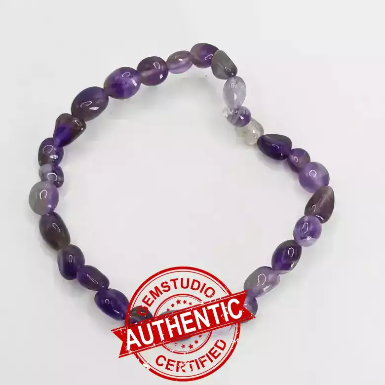 Amethyst Tumble Bracelet - To Stabilize the Financial Status - Image 6
