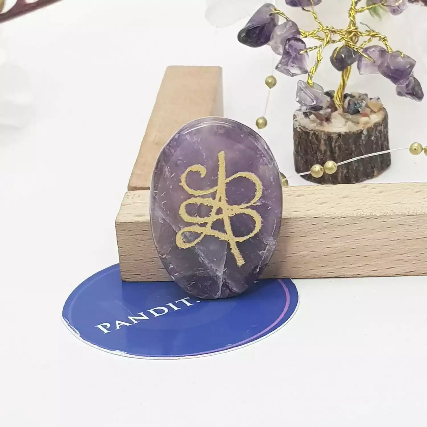Amethyst Zibu Symbol Coin - Image 4