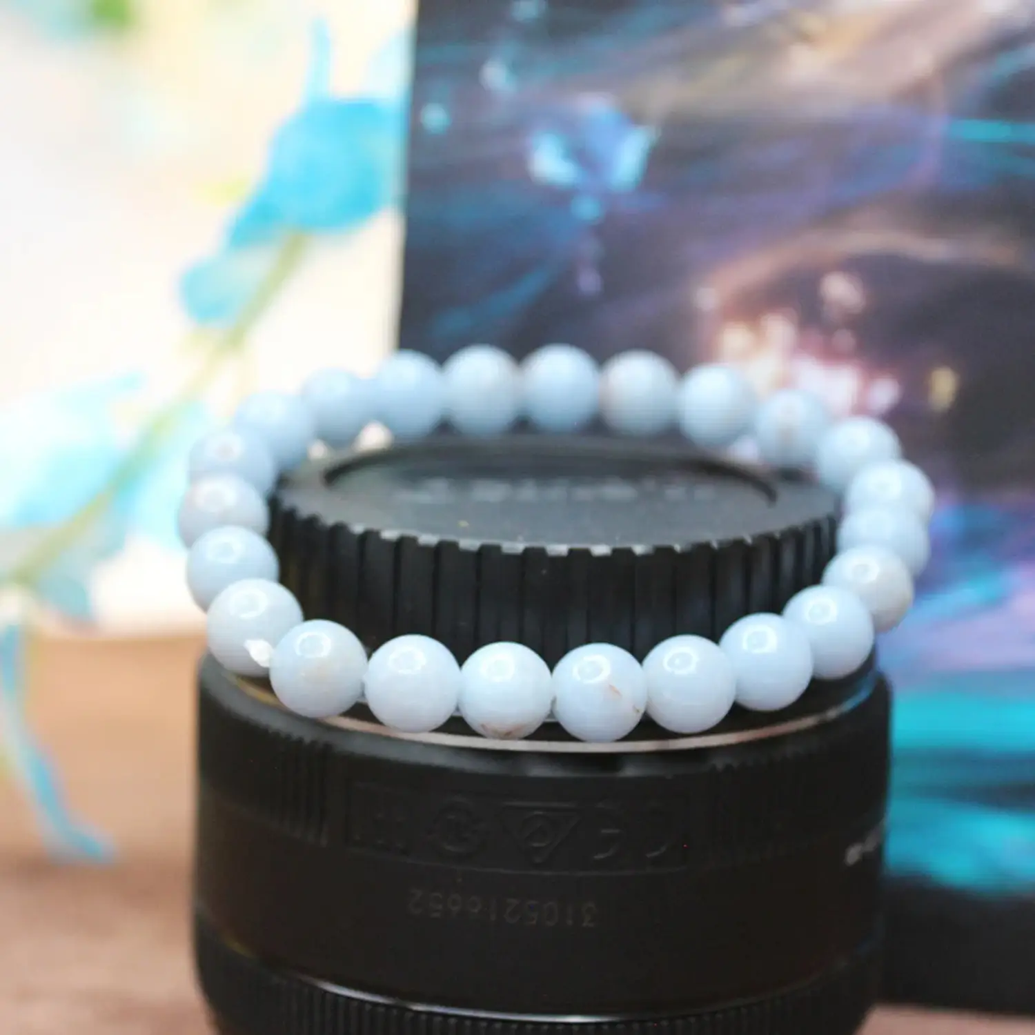 Angelite Bracelet - To Heal Anxiety and Panic Attacks - Image 4