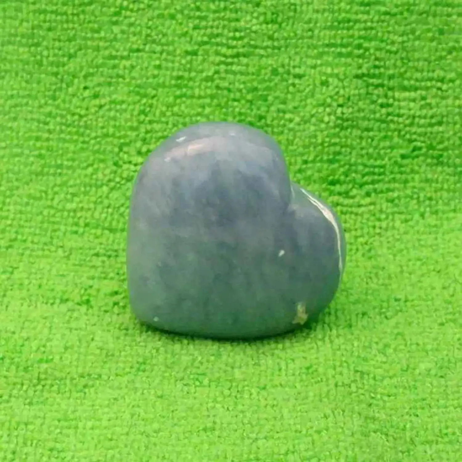 Angelite Healing Crystal Heart Stone - To Remove Negativity - Image 5