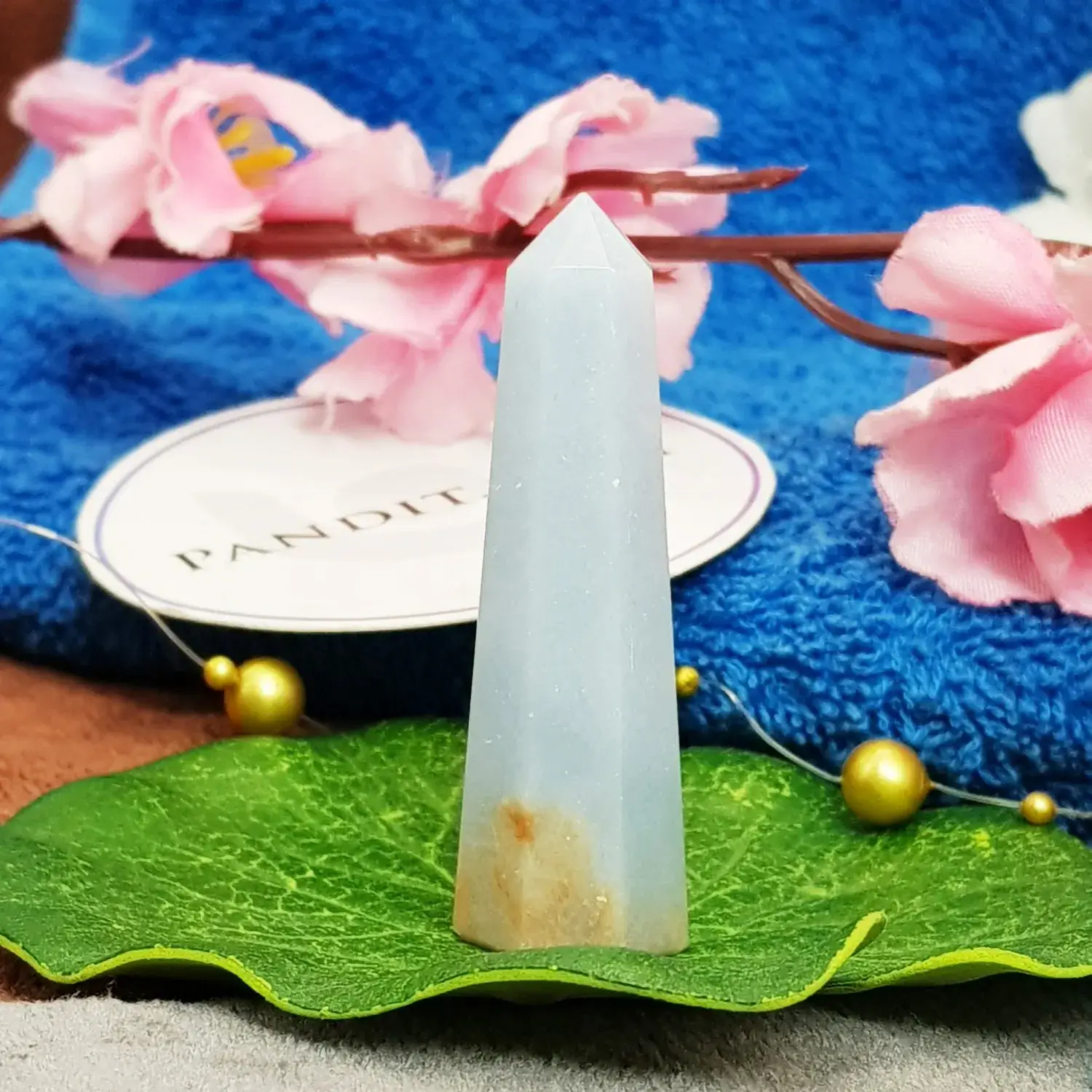 Angelite Pencil Tower Point - Image 3