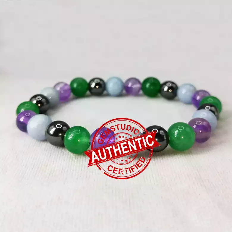 Aquarius Zodiac Sign Bracelet - Image 5