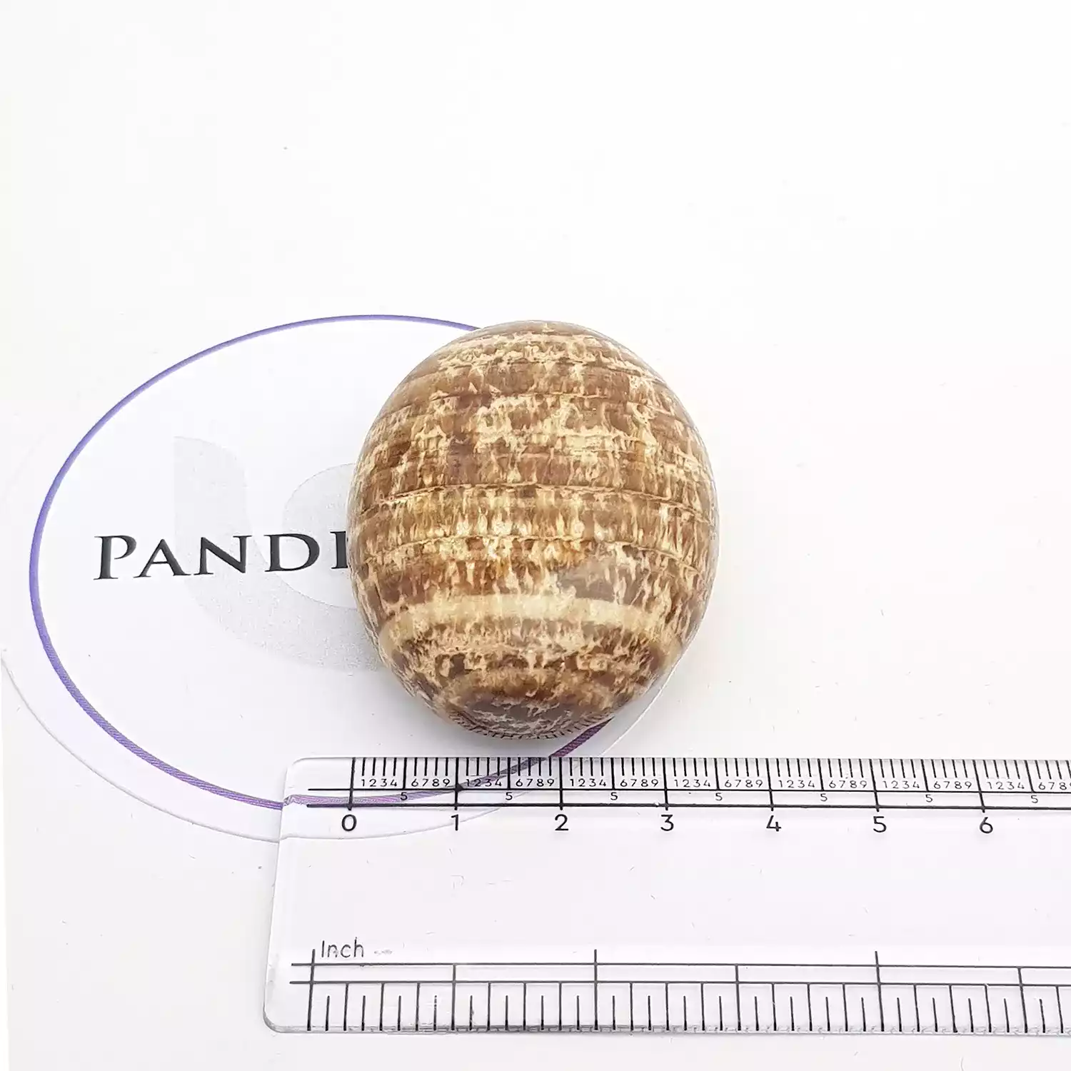 Aragonite Healing Crystal Palm Stone - Image 5