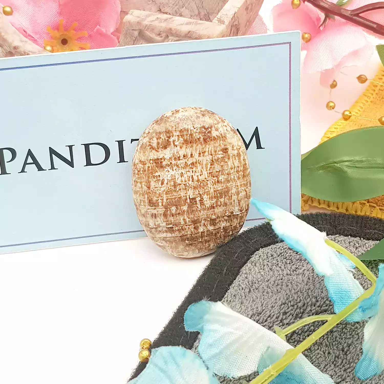 Aragonite Worry Stone - To Bring Stability and Boost Health