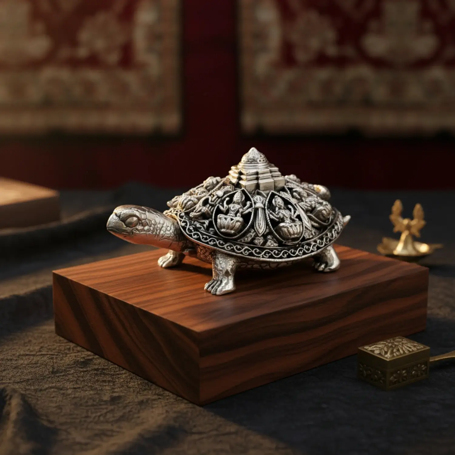 Ashtalakshmi Tortoise with Shree Yantra - For Wealth & Prosperity - Image 6