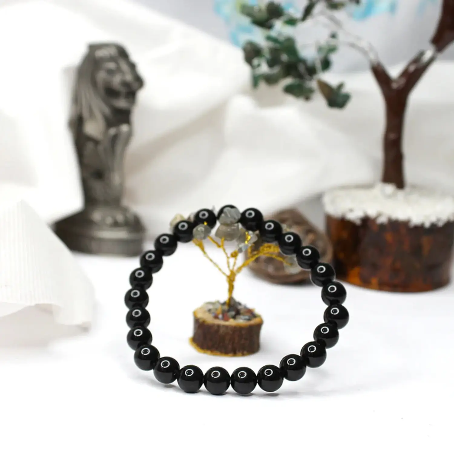 Black Obsidian Bracelet - For Stability And The Right Path