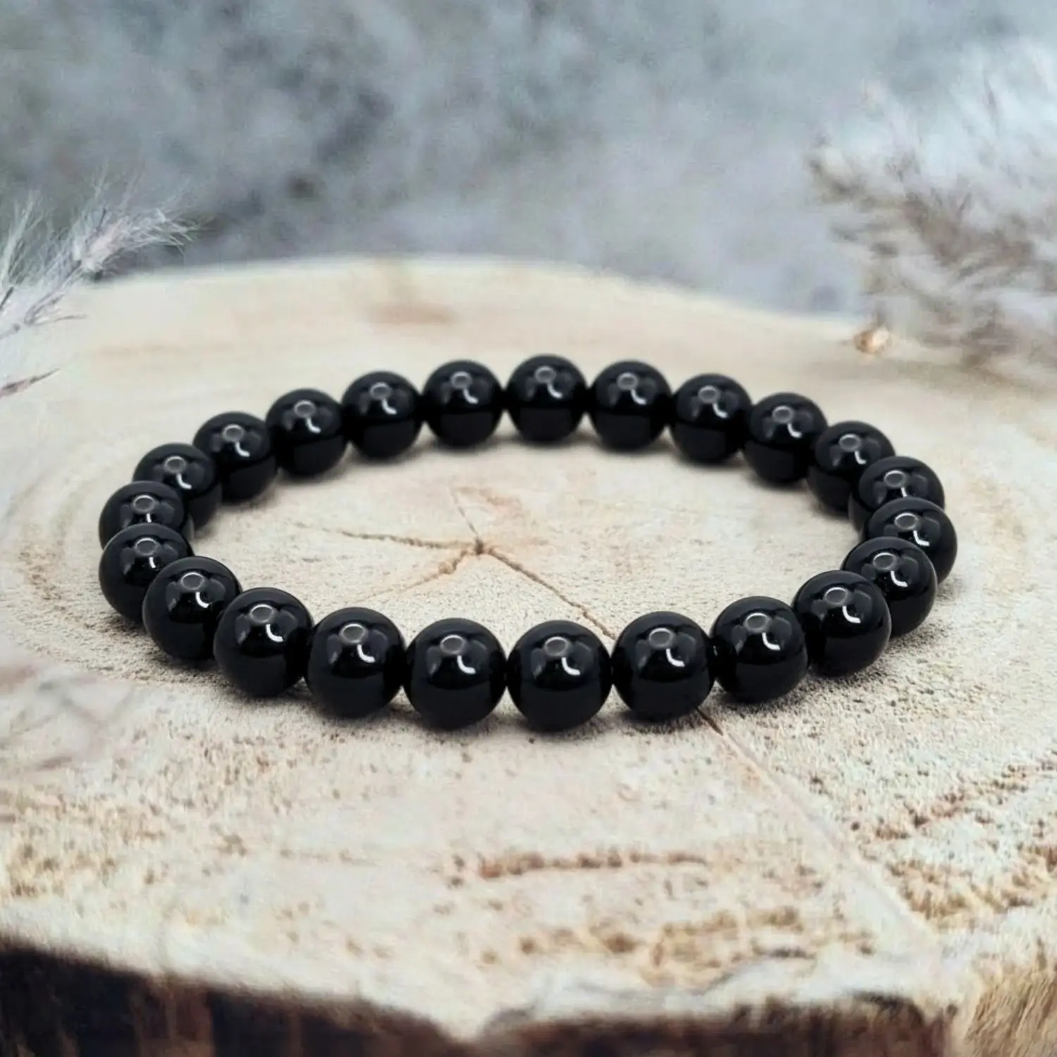 Black Obsidian Bracelet - For Stability And The Right Path - Image 2