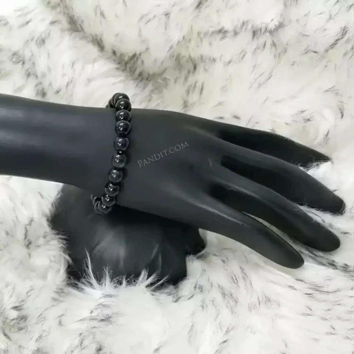 Black Obsidian Bracelet - For Stability And The Right Path - Image 4
