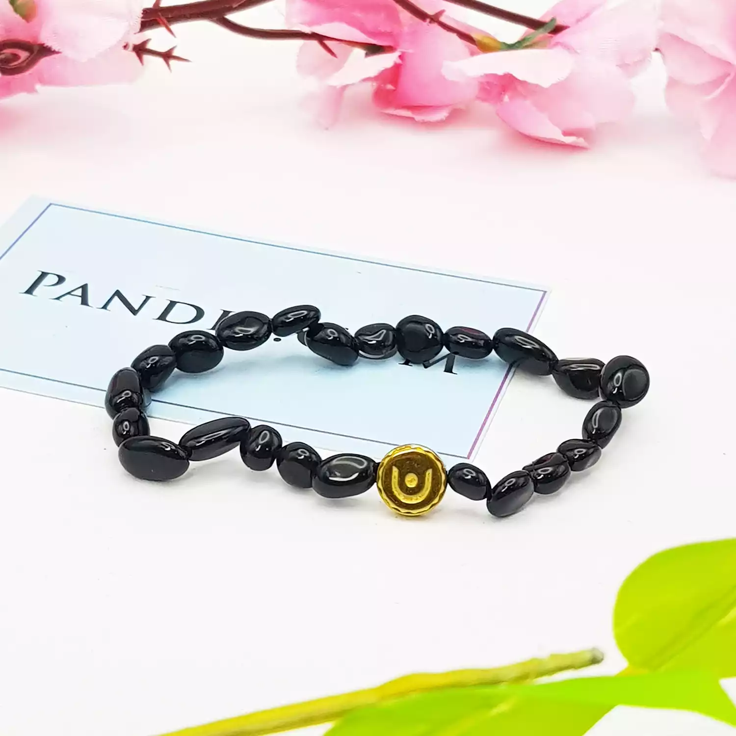 Black Obsidian Tumble Bracelet - For Passion & Determination