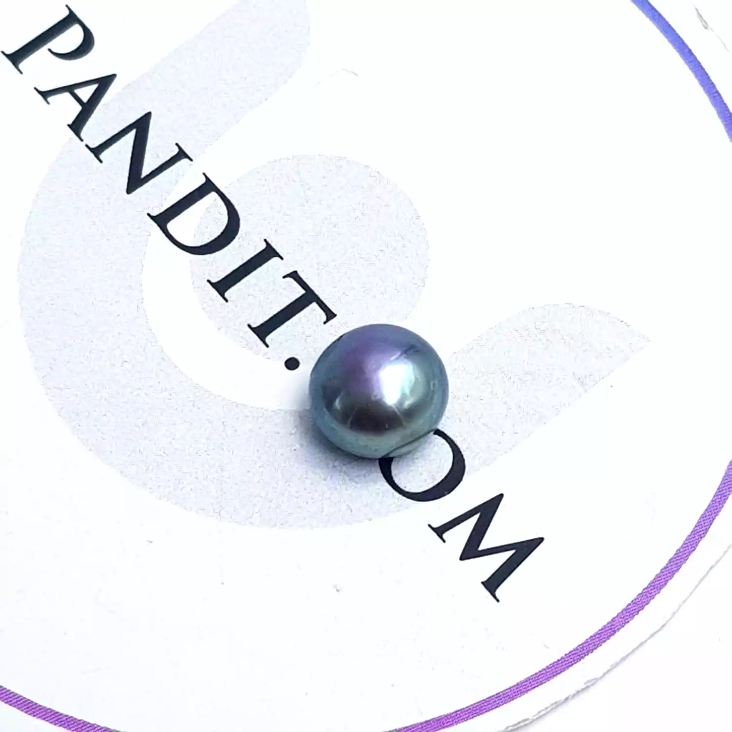 Black Pearl Gemstone - 4.10 Carat