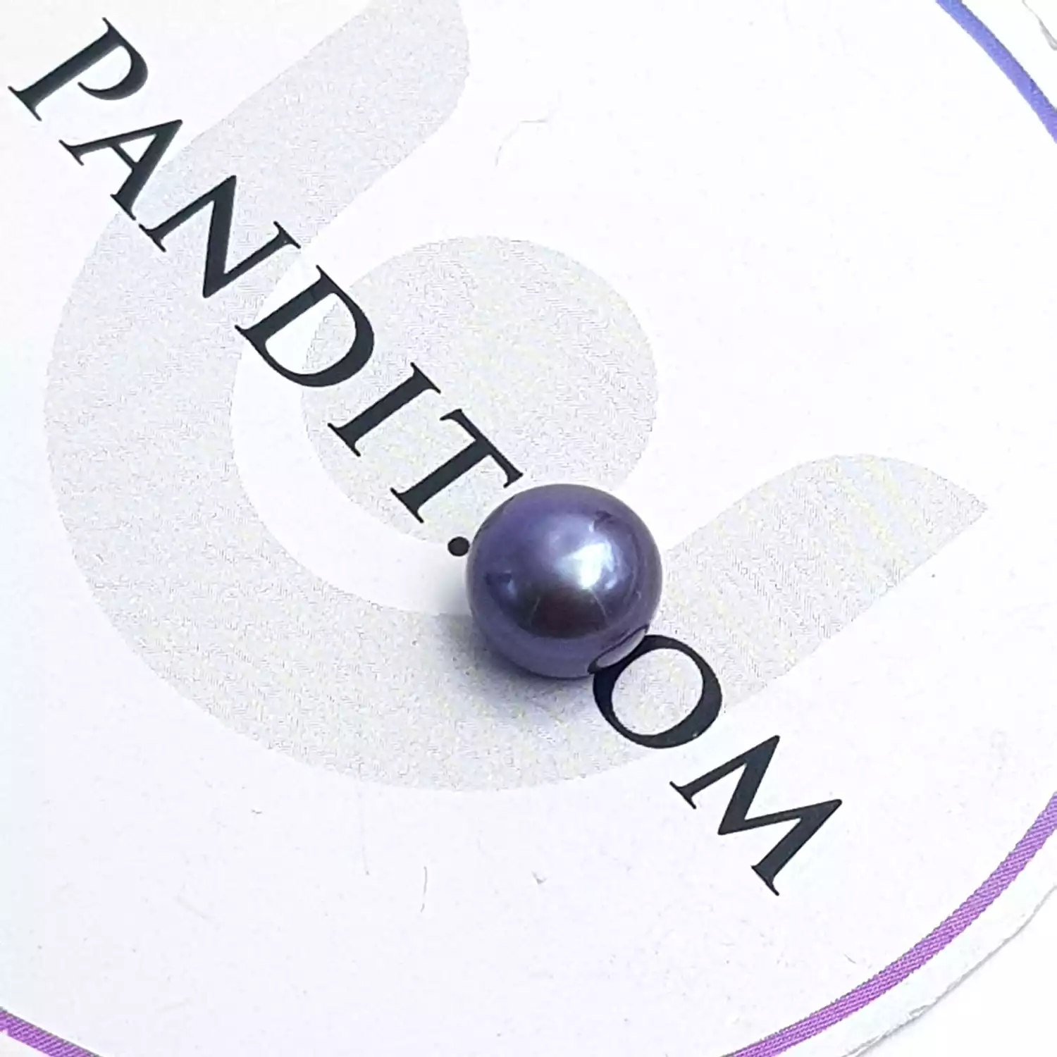 Black Pearl Gemstone - 4.20 Carat