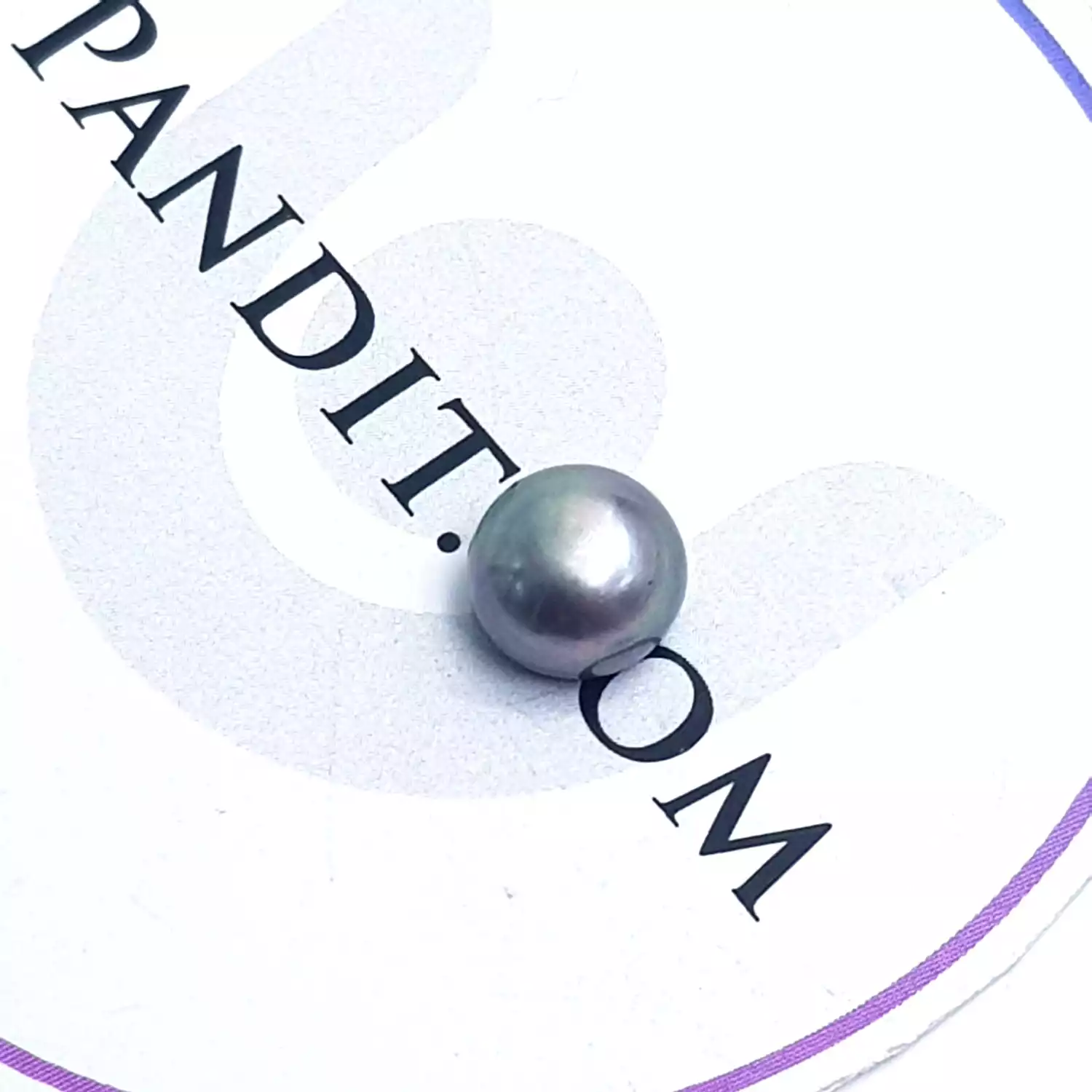 Black Pearl Gemstone - 4.50 Carat