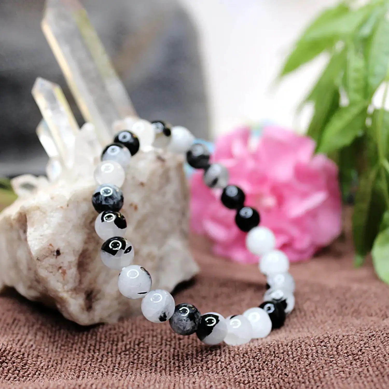 Black Rutilated Quartz Bracelet - To Leave Addictions - Image 3