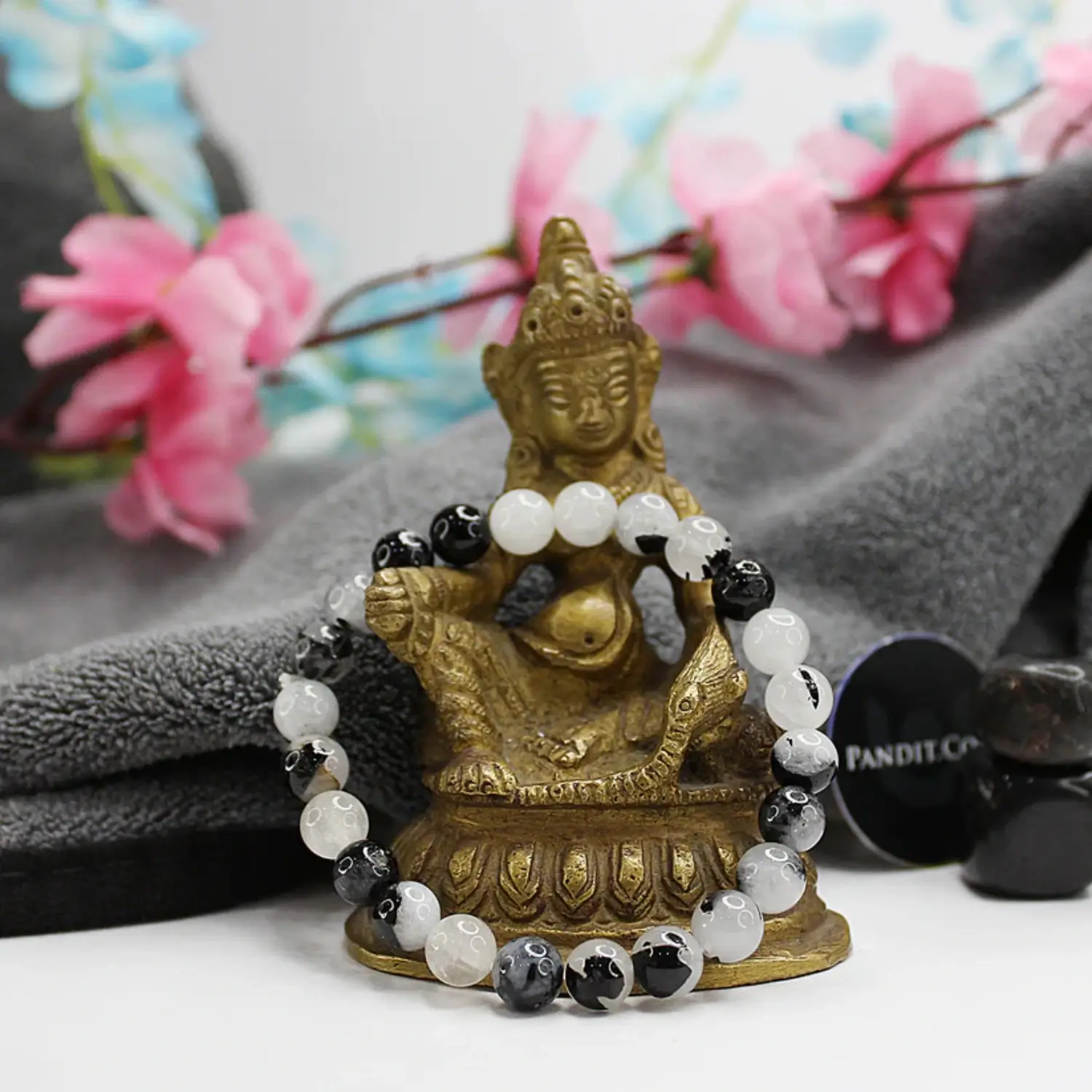 Black Rutilated Quartz Bracelet - To Leave Addictions - Image 4