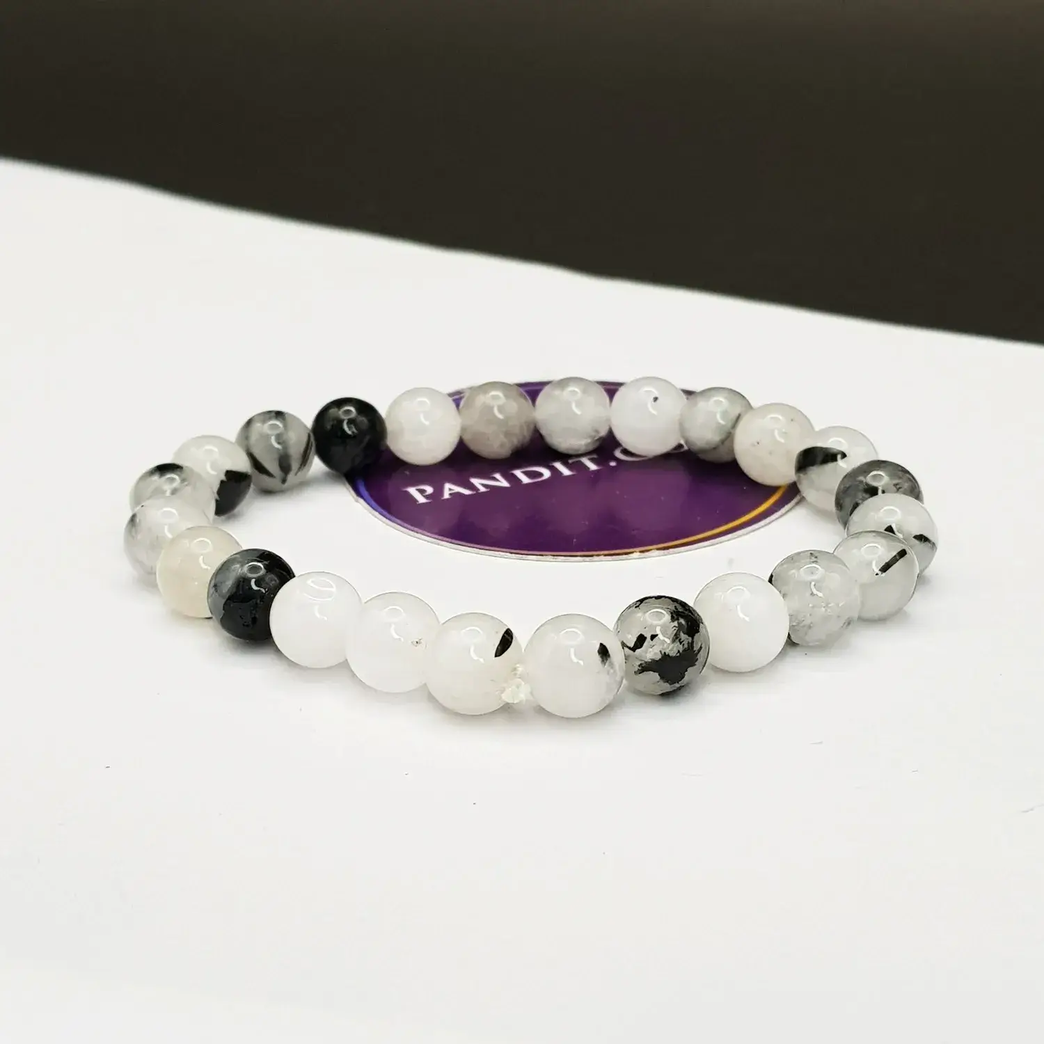 Black Rutilated Quartz Bracelet - To Leave Addictions - Image 5