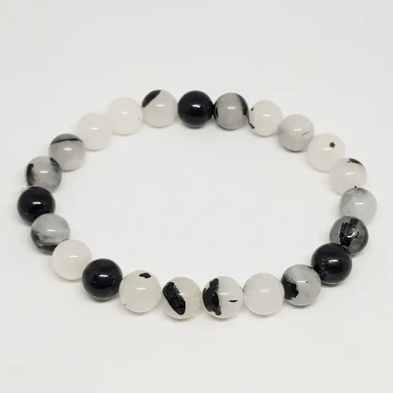 Black Rutilated Quartz Bracelet - To Leave Addictions - Image 6