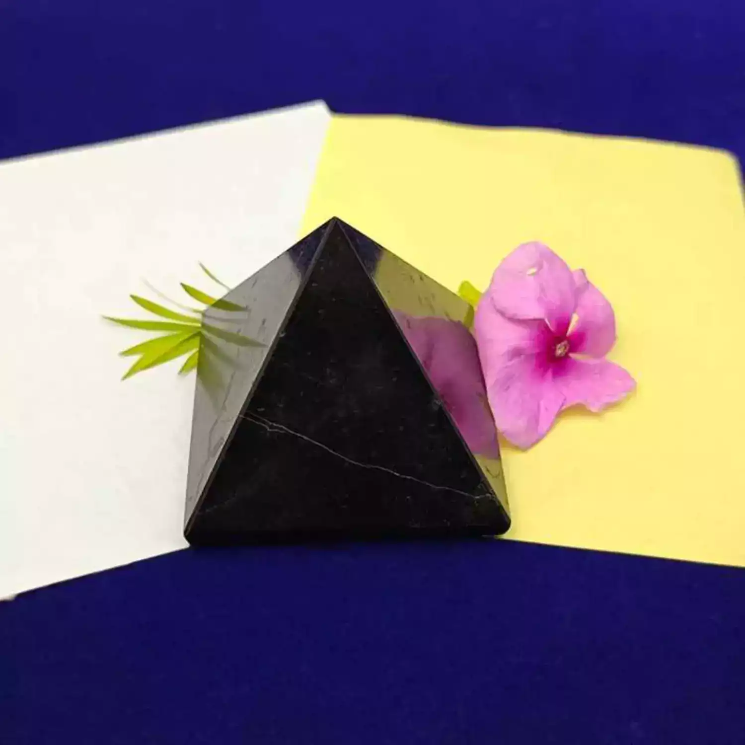 Black Tourmaline Crystal Pyramid - Image 3