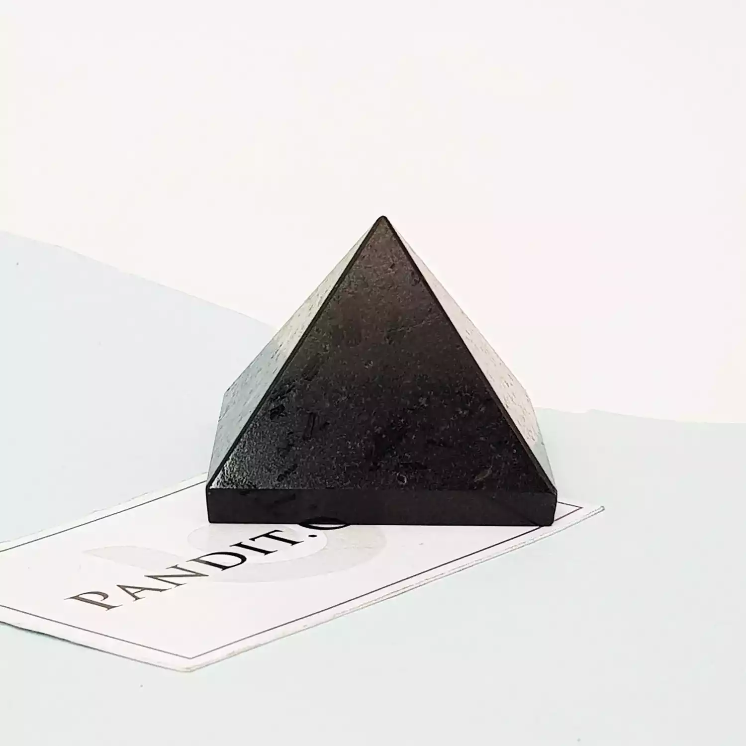 Black Tourmaline Crystal Pyramid - Image 4