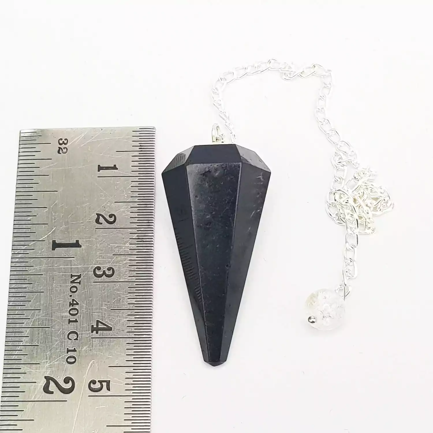 Black Tourmaline Dowsing Pendulum - Image 4