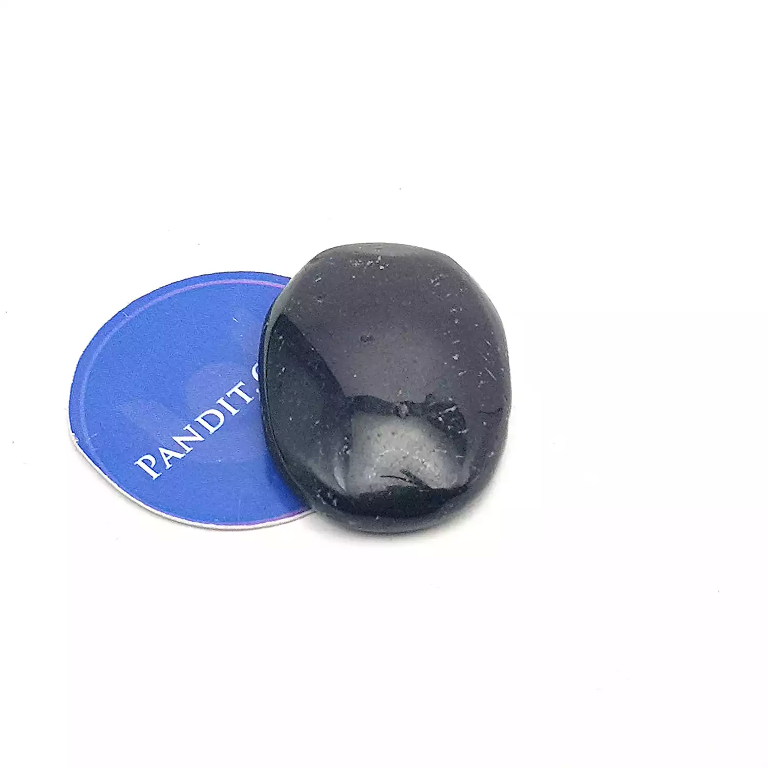 Black Tourmaline Worry Stone - To Send Back Evil Energies - Image 4
