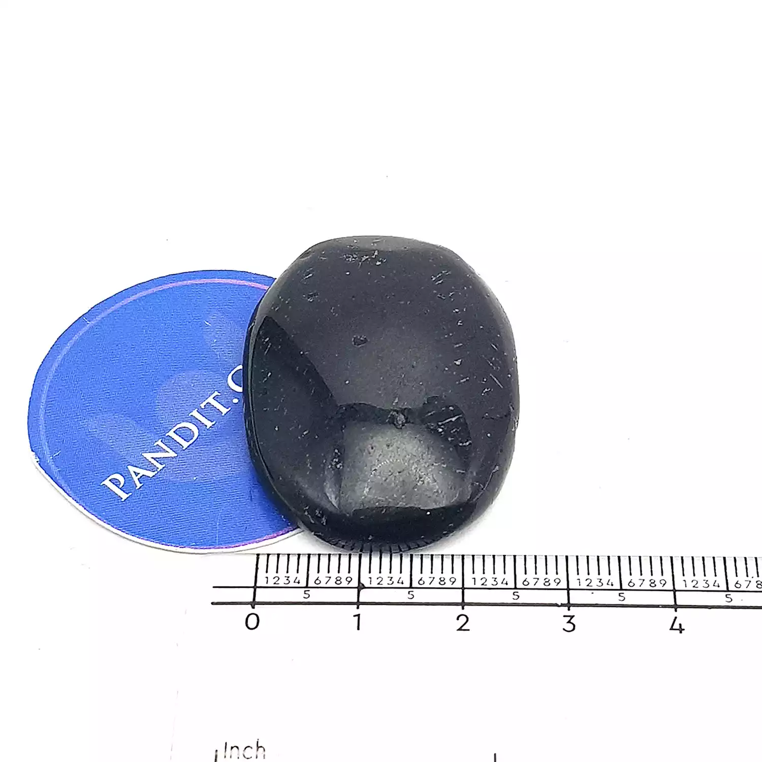 Black Tourmaline Worry Stone - To Send Back Evil Energies - Image 5