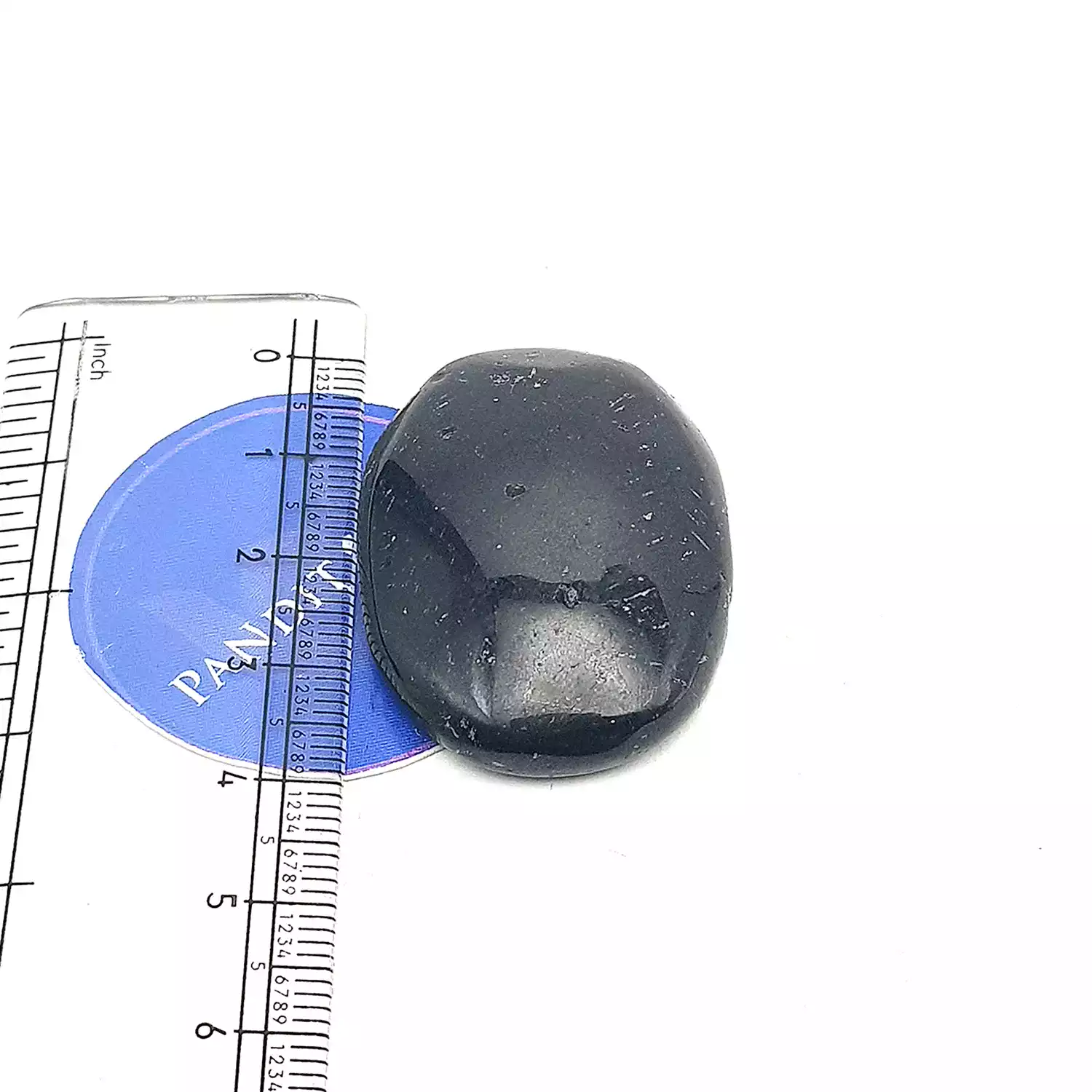 Black Tourmaline Worry Stone - To Send Back Evil Energies - Image 6