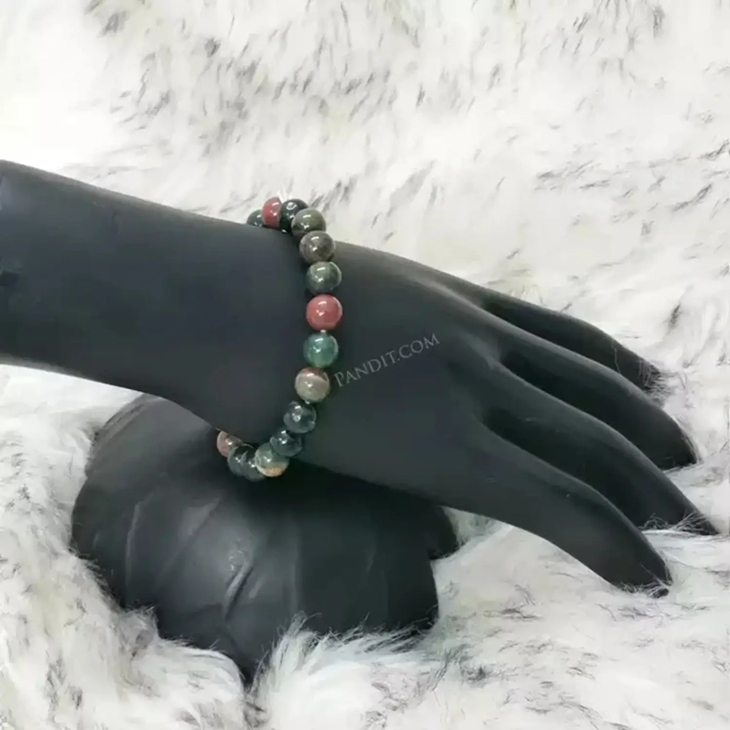 Blood Agate Bracelet - To Gain Confidence and Courage - Image 3