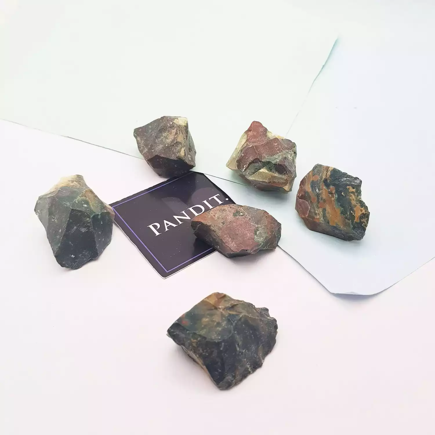 Bloodstone Agate Natural Raw Stones - Image 4