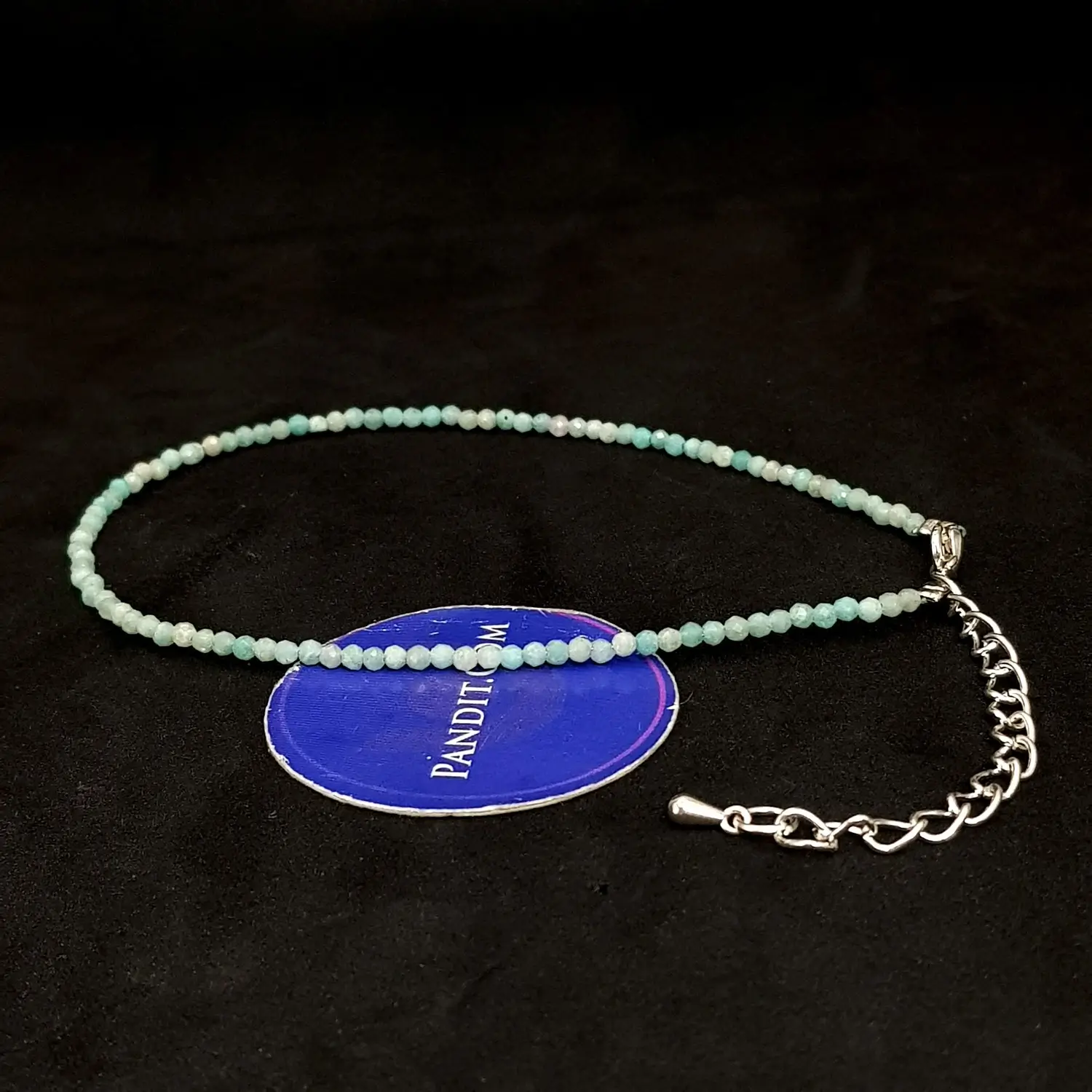 Blue Amazonite Anklet - Image 2